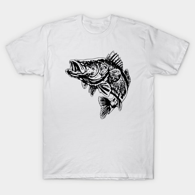 Fish T-Shirt by Nimmersatt